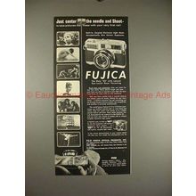 1959 Fuji Fujica 35-SE Camera Ad - Center the Needle!!