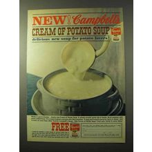 1964 Campbell's Cream of Potato Soup Ad - Delicious