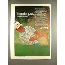 1970 Lee Trevino Sportswear Ad - How Good Pants Look