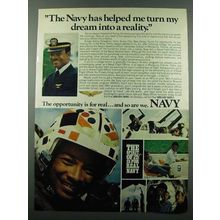 1975 U.S. Navy Ad - Turn My Dream Into a Reality