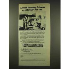 1978 Fairchild Green Valley Ad - Sunny Arizona
