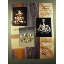 1988 American Lighting Ad - The Warmth of Lighting