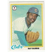 1978 Topps baseball card 371 Ray Burris - Cubs