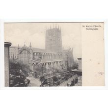 St Mary's Church Nottingham Postcard Pelham Series 562