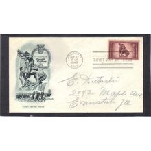 FDC Artmaster 973 3c Rough Riders (Cachet-Penciled/A) CV40989