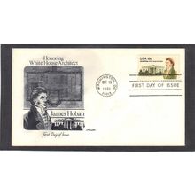 FDC Artmaster 1935 18c James Hoban (Cachet-U/A) CV00227
