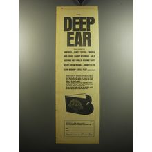 1975 Deep Ear Album Advertisement