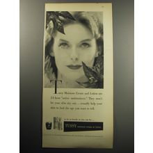 1957 Tussy Moisture Cream and Lotion Advertisement