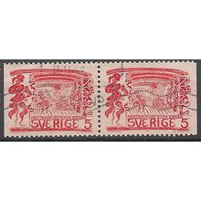 1966 Michel 555Dl/Dr - fine used (o) - pair