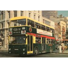 DM Fleetline Bus in 1979 London 150 Transport Anniversary Postcard