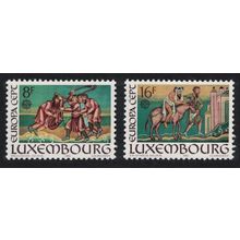 Luxembourg Europa Miniatures Illustrations 2v 1983 MNH SG#1108-1109