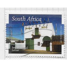 AFRICA SOUTH 2007 MILLS KEARNEY PHOTO HORSE & MILL AIRMAIL LETTER USED