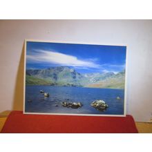 LLYN OGWEN AND Y GARN, NORTH WALES unused postcard =