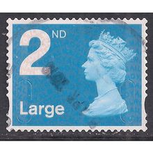 GB 2014 QE2 2nd Large Blue Security Machin MBIL used SG U3031 ( B726 )