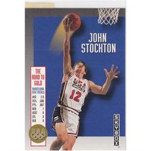 1992-93 Skybox USA John Stockton #USA3