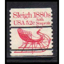 1900a 5.2c Sleigh Fine MNH Dry Gum CNS 5 PA5541