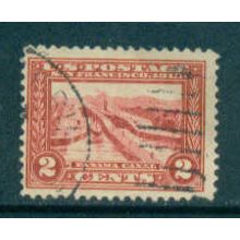 Used 398 2c Panama Canal Fine C2974