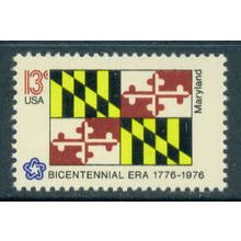 1639 13c Flag of Maryland Fine MNH KA5502 (21)