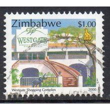 Zimbabwe 2000 Fauna, Industry & Development - Westgate Shopping Complex $1 Used