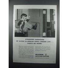 1954 Alcoa Aluminum Hardware Ad - Stronger