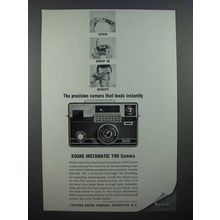 1964 Kodak Instamatic 700 Camera Ad - Precision