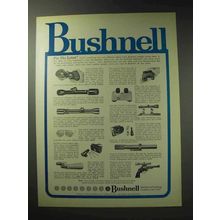 1971 Bushnell Optics Ad - For Latest