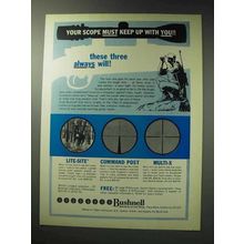 1971 Bushnell Scope Ad - Lite-Site, Command Post