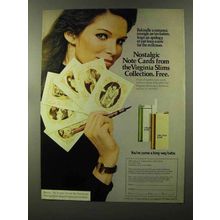 1973 Virginia Slims Cigarettes Ad - Nostalgic Cards