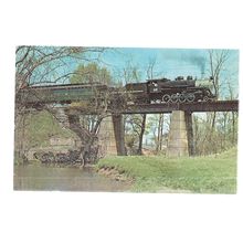 BLACK RIVER & WESTERN RAILROAD, NEW JERSEY, United States vintage postcard