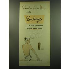 1949 Charles of the Ritz Sun Bronze Ad