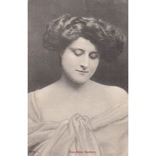 Hilda Hanbury Edwardian Actress Old Postcard