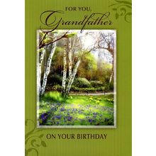 For You Grandfather On Your Birthday - Birthday Greeting Card - 01563