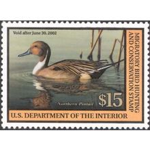 RW68, $15.00 Northern Pintail Federal Duck Stamp VF NH - Stuart Katz