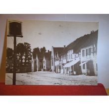 c. 1890, HIGH STREET, LACOCK, WILTSHIRE. unused postcard #