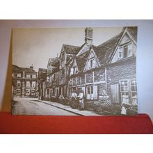 c. 1890, EAST STREET, LACOCK, WILTSHIRE. unused postcard #