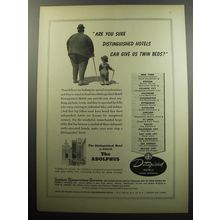 1957 Distinguished Hotels Advertisement - The Adolphus, Dallas