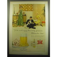 1959 Miller High Life Beer Ad - Enjoy this truly genuine Milwaukee Beer