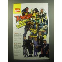 1994 Marvel Comics X-Men Mutant Gear Advertisement