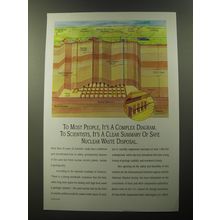 1992 U.S. Council for Energy Awareness Ad - To most, it's a complex diagram