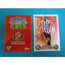 Danny Higginbotham - Sunderland - Match Attax 2007/08 Football Card