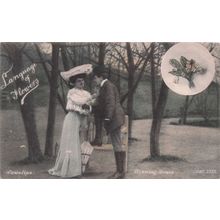 Language Of Flowers Cowslips Winning Grace Old Lovers Postcard