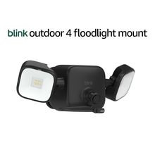 Blink Outdoor 4 Floodlight Mount – Wire-Free, 700 Lumens, Two-Year Battery Life,