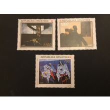 ICOLLECTZONE Croatia 156-161 VF NH