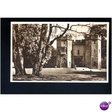 Somerset WELLS Palace Gatehouse Postcard by Dawkes & Partridge