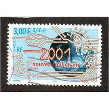FRA 2001 3F 'NEW MILLENNIUM' FINE USED (EBID20242)
