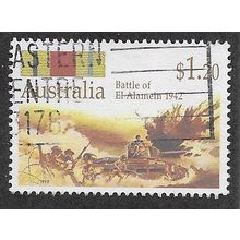 AUS 1992 $1.20 '50TH ANN OF WORLD WAR II - EL ALAMEIN ' FINE USED (EBID66-588)