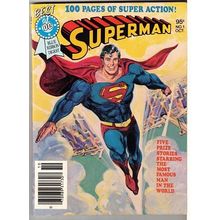 SUPERMAN ' Blue Ribbon Digest ' paperback 1979