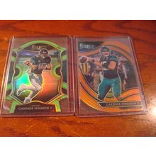 2020-2021 Panini Select, Die Cut, 2-Cards, GARDNER MINSHEW, Green/Orange