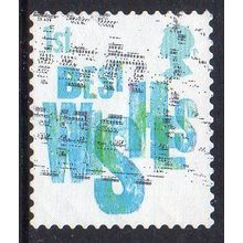 GB 2006 Smilers Booklet Stamps - Occasions - Best Wishes 1st used