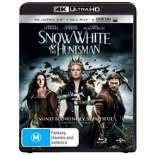 Snow White and the Huntsman 4K UHD Blu-ray / Blu-ray | Charlize Theron | Regi...